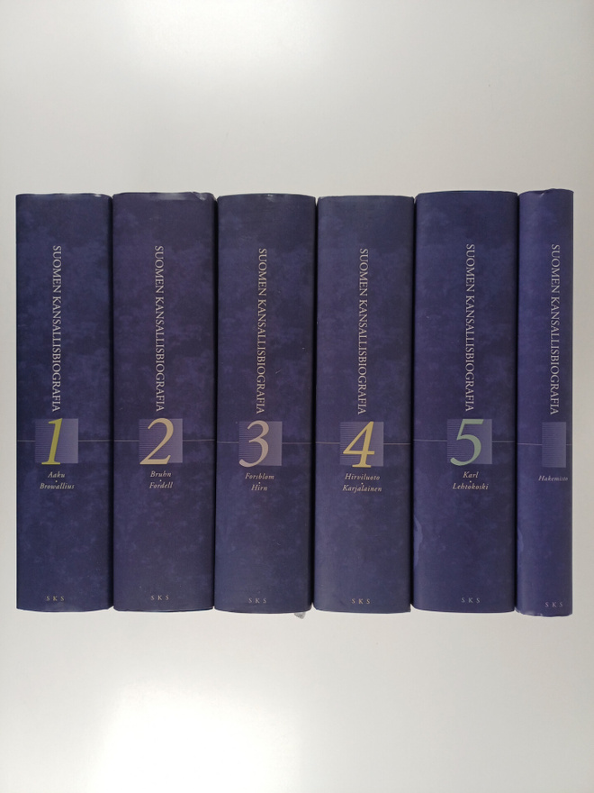 Suomen kansallisbiografia 1-5 + hakemisto