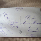 Vintage värivalokuvakortti 1900-luku alku - pikkukuva 2