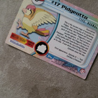 Pidgeotto #17 Pokemon 1999 Topps TV blue logo card - pikkukuva 1