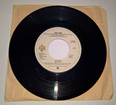 THE TIME 777-9311 ACA 1768S  1982 WARNER BROS RECORDS 7" 45