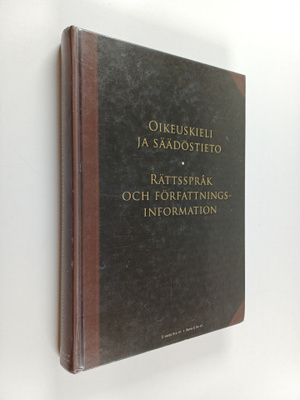 Oikeuskieli ja säädöstieto