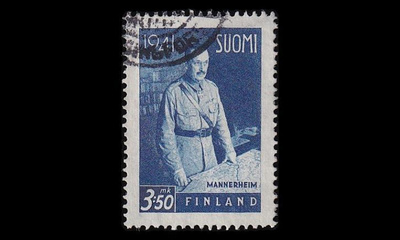 252 o Mannerheim 3,50mk W1 19mm (1941)