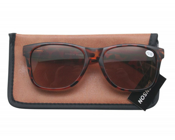 Benson Cannes Aurinko Lukulasit, ruskea, +3.00 *UUSI*