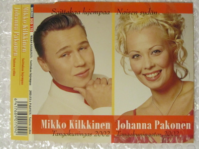 M.Kilkkinen & J.Pakonen•Soittakaa Lujempaa/Naisen Sydän CDS