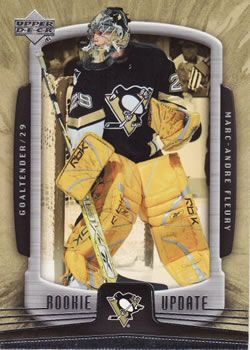 2005-06 Upper Deck Rookie Update - Valitse ja Poimi Listalta