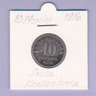 Saksa (Keisarikunta) 10 Pfenning v.1916 KM#20 - pikkukuva 1