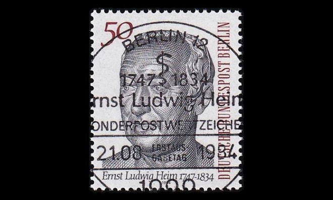 Berlin 723 o DR. Ernst Ludwig Heim EPL (1984)
