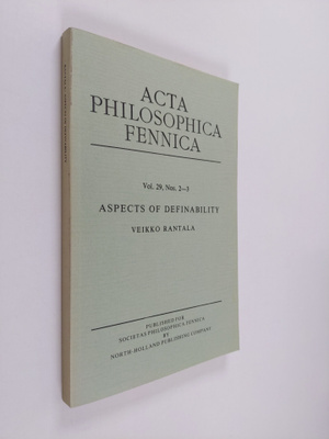 Veikko Rantala : Aspects of definability