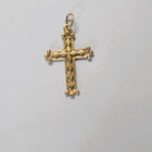 14K Kultariipus risti 29mm - pikkukuva 1