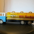 VINTAGE PELTILELU TANKKIAUTO 50-60 LUVULTA - pikkukuva 1