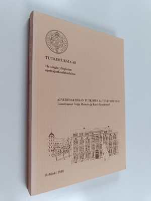 Katri Sarmavuori ym. : Ainedidaktiikan tutkimus ja tuleva...
