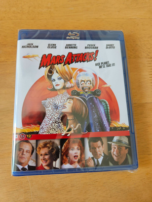 Mars Attacks! - Mars hyökkää! (Blu-ray, uusi)