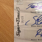 2021-22 SP Authentic Selanne/Koivu/Rinne Sign of the Times - pikkukuva 3