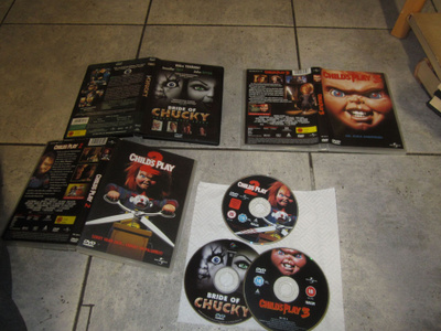 (Child's Play 2, Child's Play 3 ja Bride of Chucky - suomik