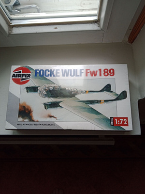Airfix Focke Wulf FW 189 1:72 pienoismallilennokki