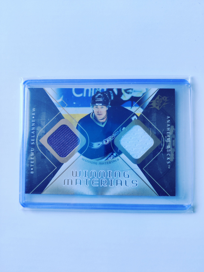 Teemu Selänne 07-08 SPx Winning Materials