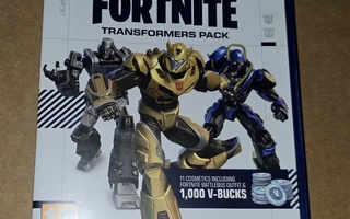 Fortnite Transformers pack PS5