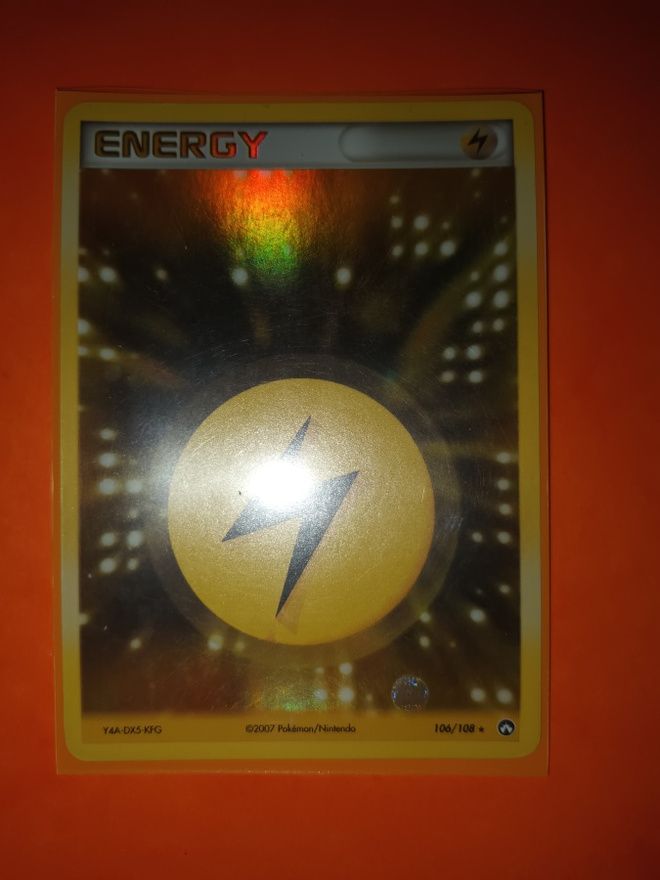Lightning Energy 106/108 - EX Power Keepers RARE HOLO card