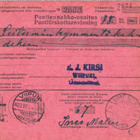 POSTIENNAKKO-OSOITUS KORPISELKÄ -VIIPURI LÄÄNINHALLITUS - pikkukuva 1