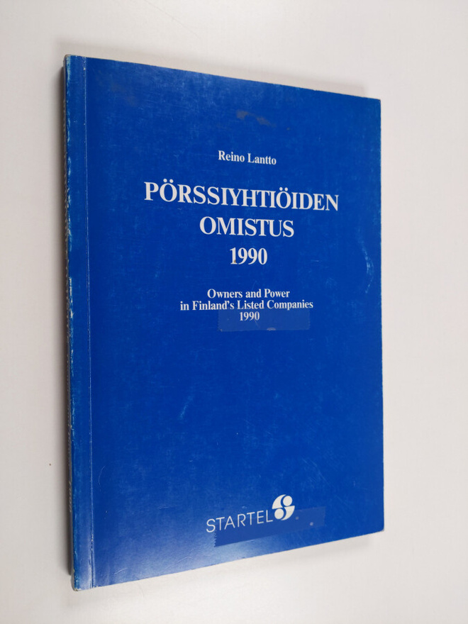 Reino Lantto : Pörssiyhtiöiden omistus 1990 = Owners and ...