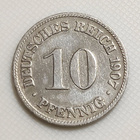 Saksa 10 Pfennig 1907D - pikkukuva 1