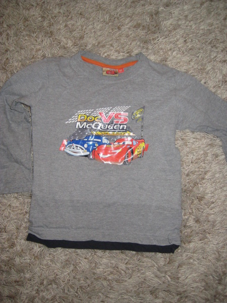 **ale!! DISNEY CARS T-PAITA , harmaa 122 cm *