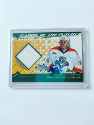 Niklas Hagman 02-03 Bowman Fabric of the Future Jersey