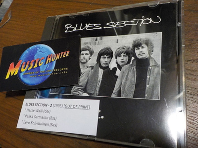 BLUES SECTION - 2 UUSI CD KOLMELLA NIMMARILLA