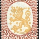 1927 M-17 25 mk punainen/oranssi HR ** LaPe 124 B W 2 - pikkukuva 1
