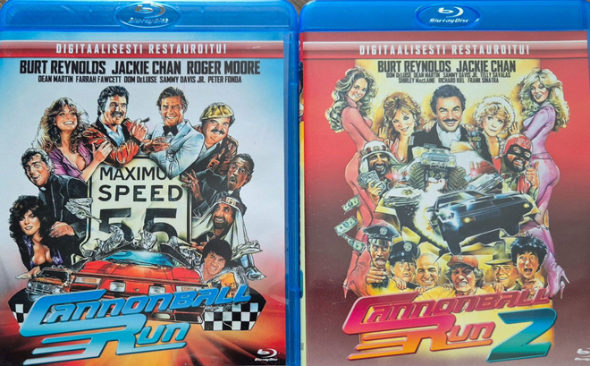 The Cannonball Run - Kanuunankuularalli 1-2  -Blu-Ray