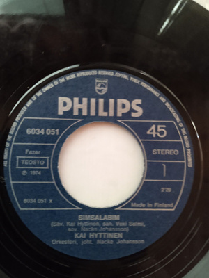 SINGLE- LEVY: KAI HYTTINEN PHILIPS 6034051