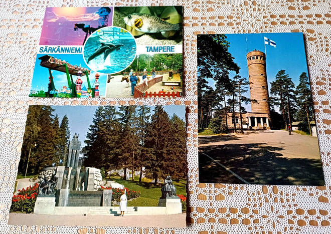 3 kpl uudenveroisia Tampere paikkakuntakortteja