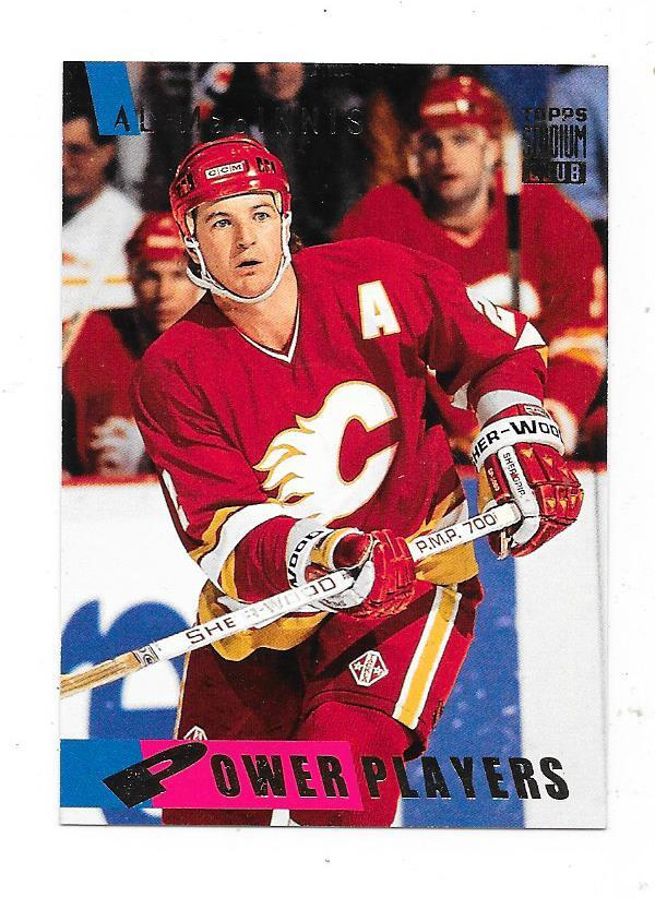 1994-95 Stadium Club Power Players #56 Al MacInnis , Calgary