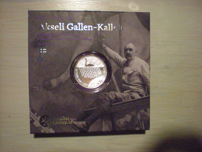 Akseli Gallen-Kallela 10 euroa PROOF