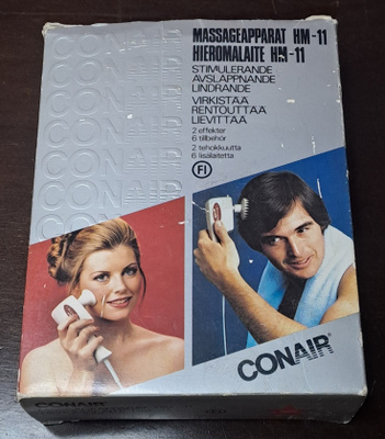 Vintage-hieromalaite HM-11, Conair