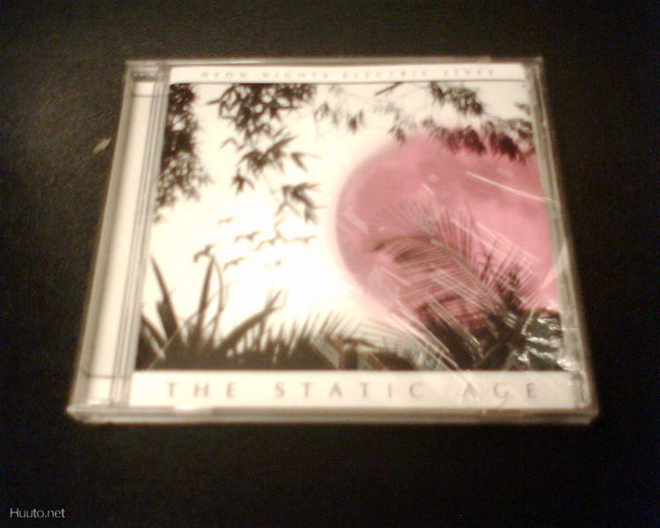 CD The Static Age NEON NIGHTS ELECTRIC LIVES (Sis.pk:t)