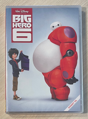 Walt Disney: BIG HERO 6 (2014) puhuttu suomeksi (UUSI)