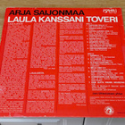 Arja Saijonmaa Laula kanssani toveri LP - pikkukuva 2