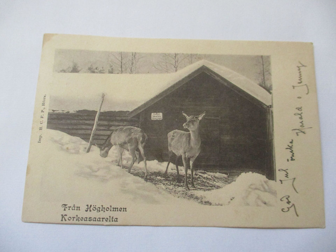 Helsinki Korkeasaari - 1903 vapaaherattarelle