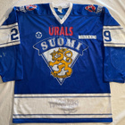 Juha Ylönen - Game Worn - pelipaita Suomen maajoukkue 92-93 - pikkukuva 2