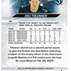 2023-24 Upper Deck Deluxe /250 #400 Eeli Tolvanen - pikkukuva 2