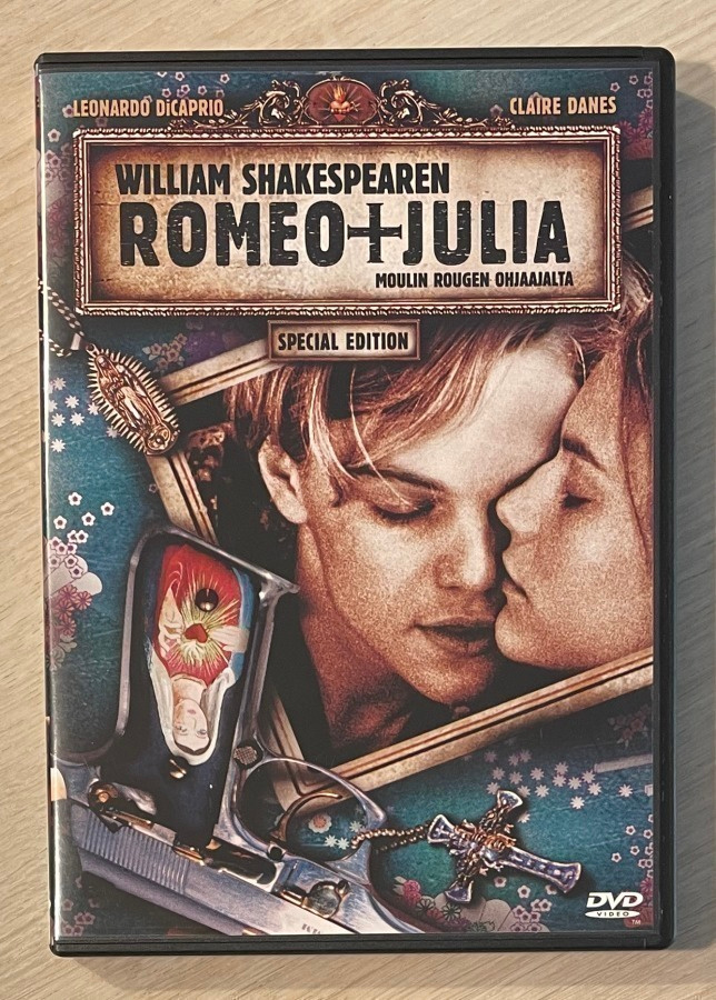 Baz Luhrmann: ROMEO + JULIA (1996) Leonardo DiCaprio (UUSI)