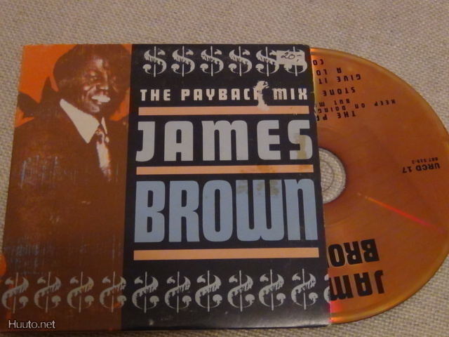 James Brown the payback mix cdep UK 1988