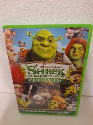 Shrek ja ikuinen onni DVD