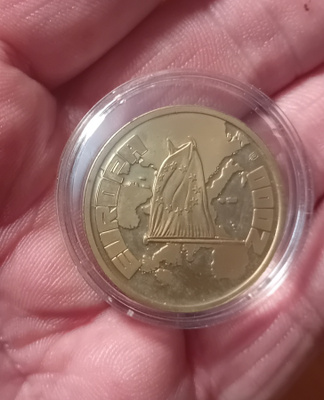 Myydään ECU kolikko/mitalli 2000