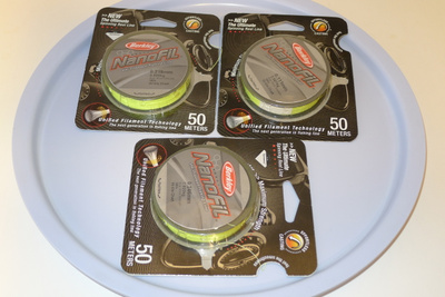 Berkley Nanofil siima 0,111mm 0,218mm 0,246mm