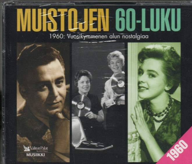 Muistojen 60-luku 1960 Vuosikymmenen alun nostalgiaa 3-CD