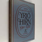 Irma Rantavaara : Yrjö Hirn 2 - 1910-1952 : humanisti ja ... - pikkukuva 1