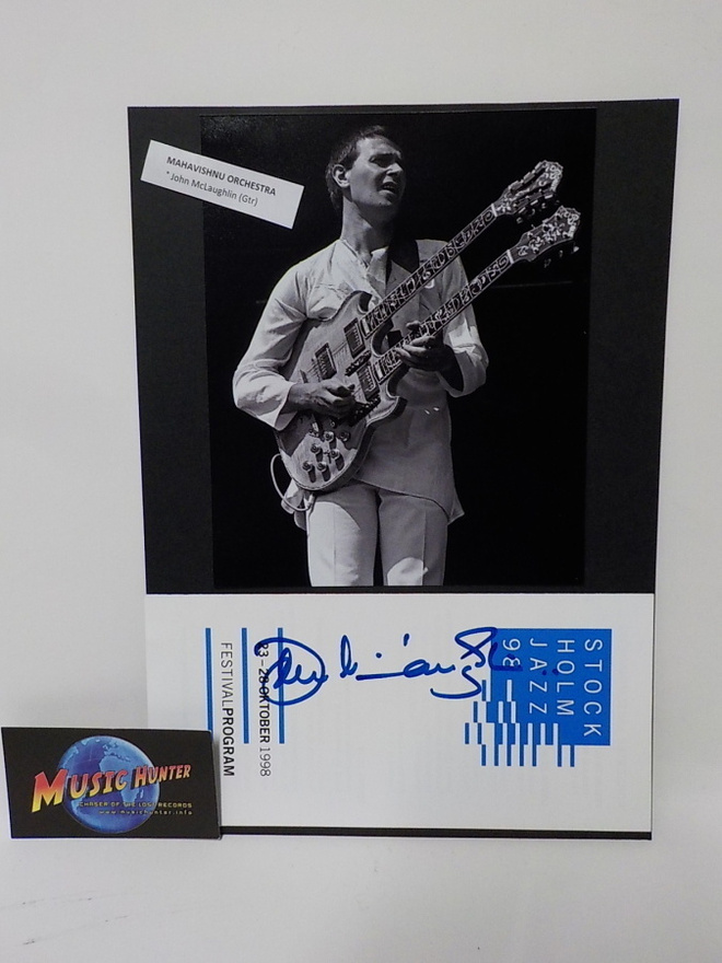 MAHAVISHNU ORCHESTRA - JOHN MCLAUGHLIN NIMIKIRJOITUS