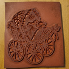 Serendipityn leimasin "BABY CARRIAGE/ vauvan vaunut " - pikkukuva 2
